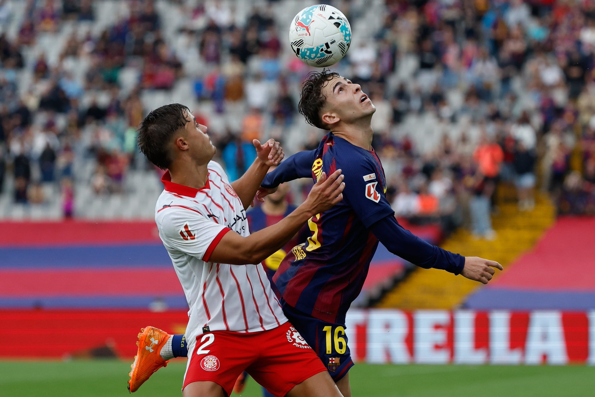 في الوقت بدل الضائع برشلونة يحقق فوزاً صعباً على جيرونا